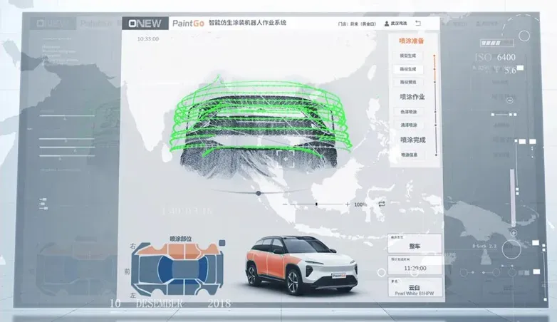 Planejamento autônomo antes da primeira passada.